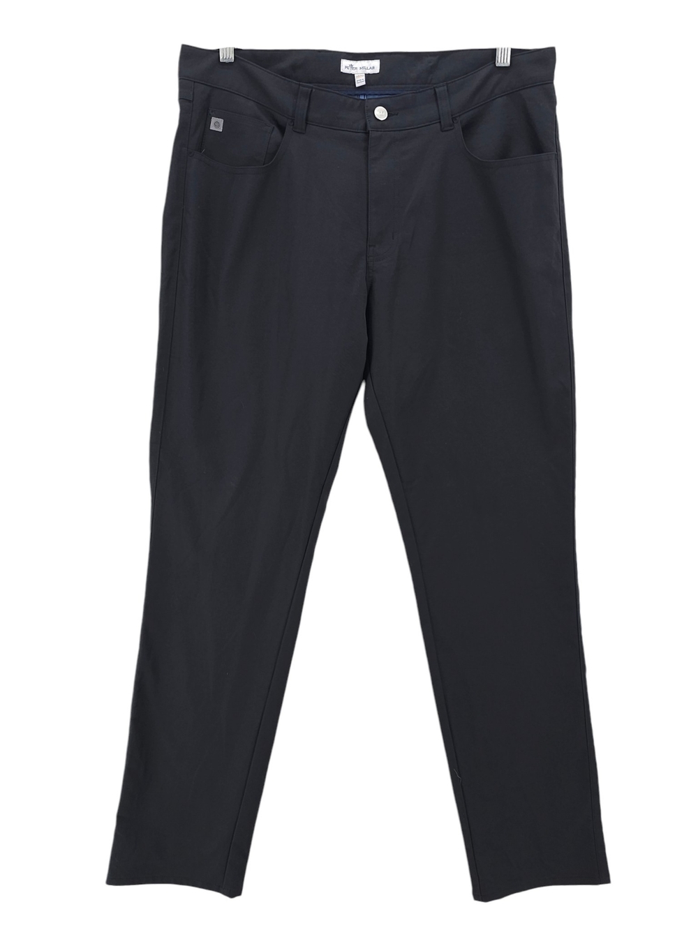 PETER MILLAR Men's Black 5-Pocket Pant Size 35x32